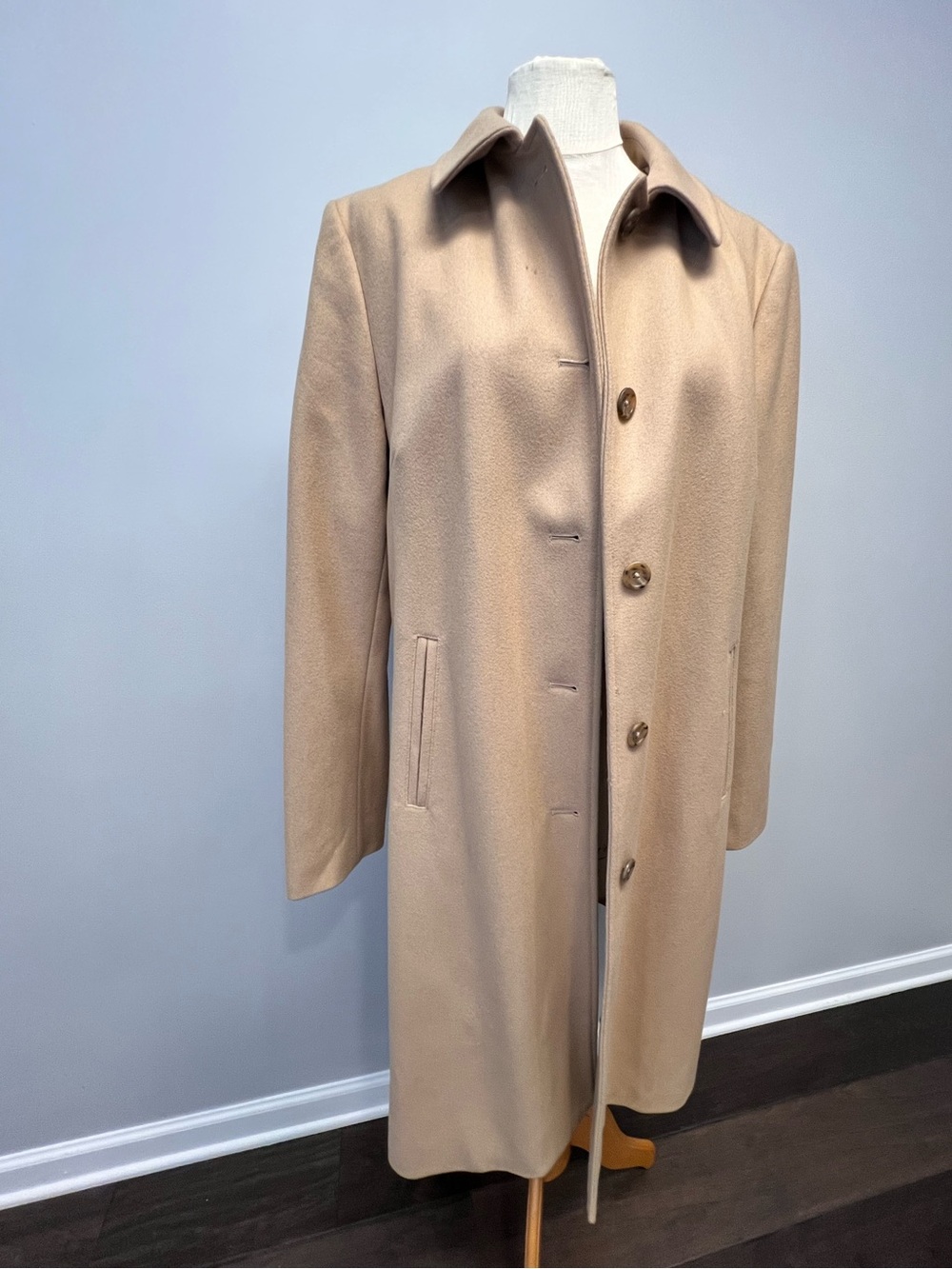 Banana Republic Factory Camel Single-Breasted Coat